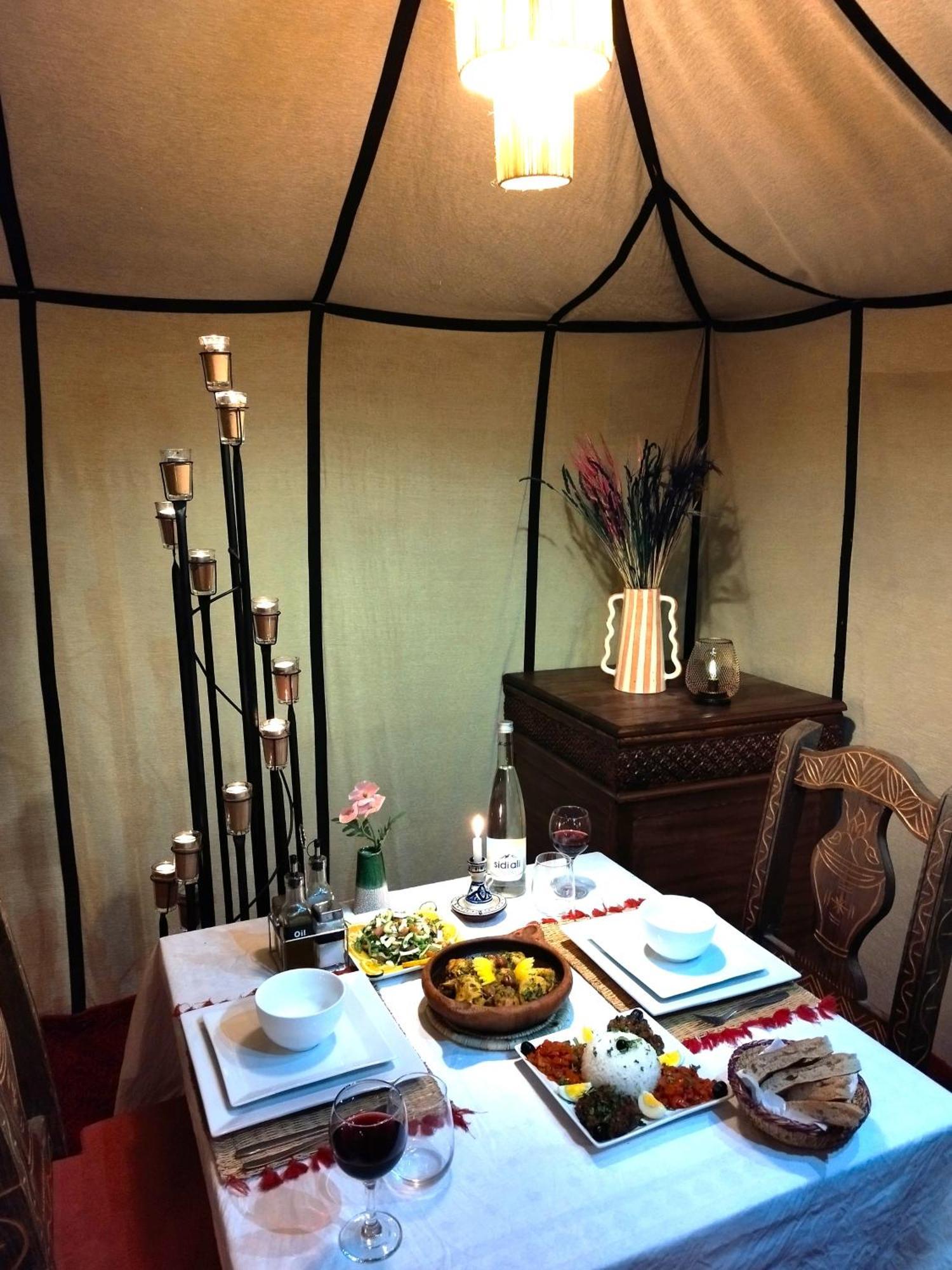 Salam Luxury Camp Hotel Merzuga Kültér fotó