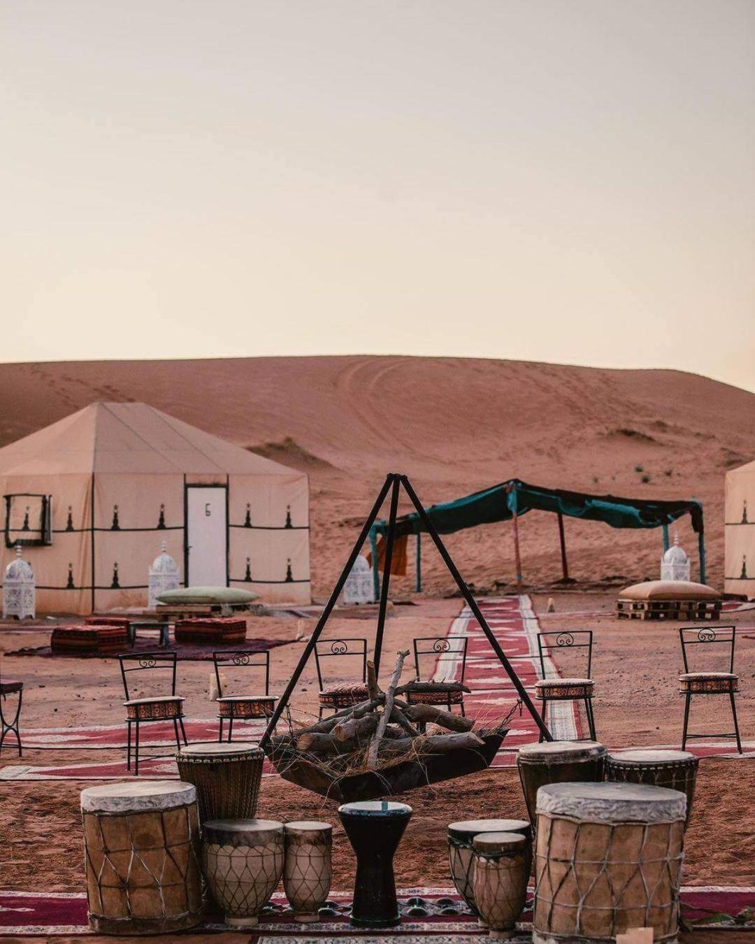 Salam Luxury Camp Hotel Merzuga Kültér fotó