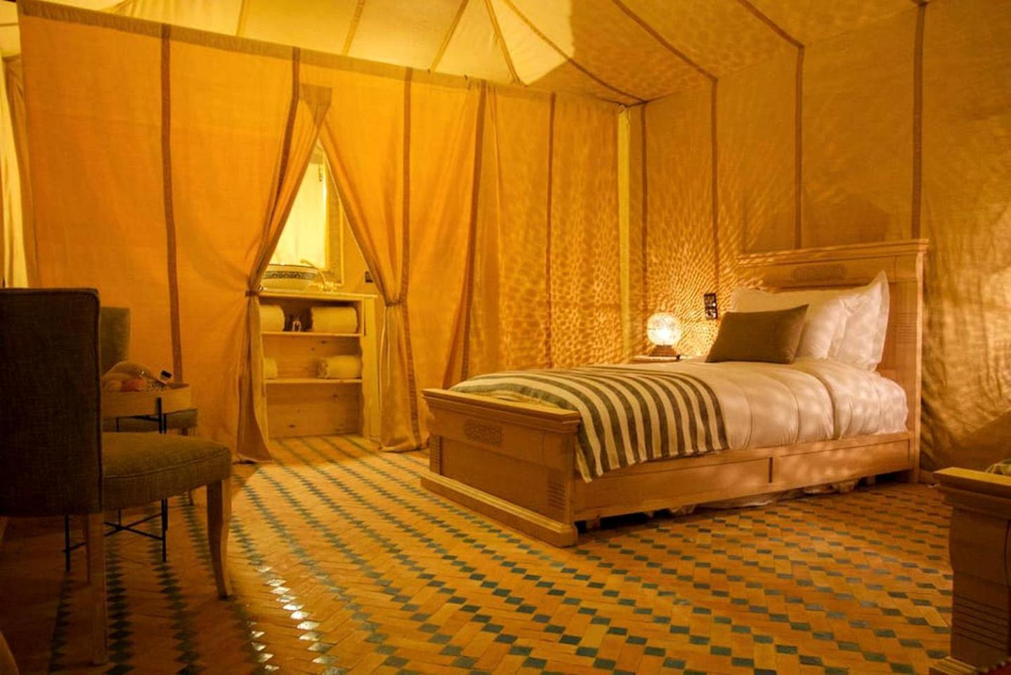 Salam Luxury Camp Hotel Merzuga Kültér fotó